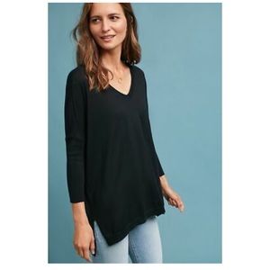 Anthropology Moth merino wool oversized tops